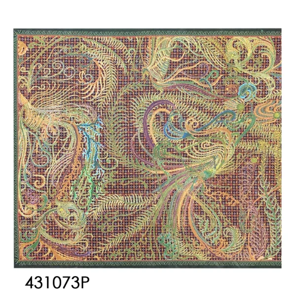 BATIK KATUN 2.5M LARAN KAWUNG COKLAT BATIK NYONYA INDO