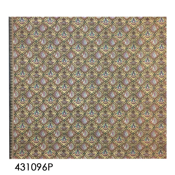 BATIK KATUN 2.5M GURDO SIDOMUKTI HIJAU BATIK NYONYA INDO