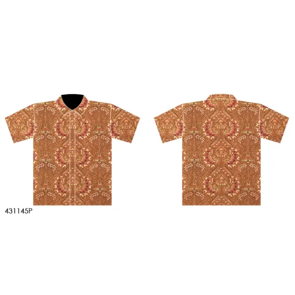 BATIK KATUN 2.5M GURDO KEMBAR SOGAN BATIK NYONYA INDO - Image 2