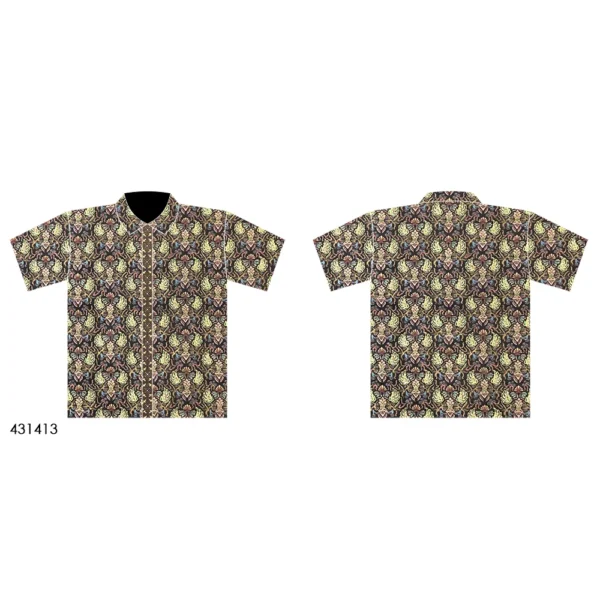 BATIK KATUN 2.5M GURDO ALIT COKLAT BATIK NYONYA INDO - Image 2