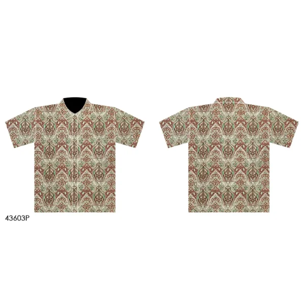 BATIK KATUN 2.5M KESATRIAN HIJAU BATIK NYONYA INDO - Image 2