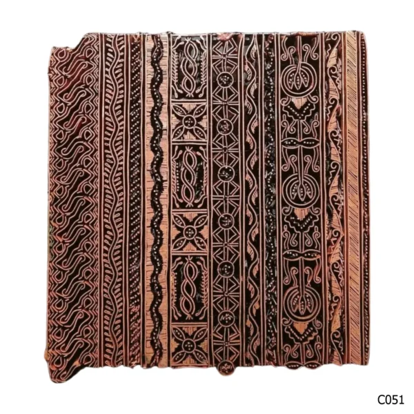 PESANAN PAJANGAN DEKORATIF CAP TEMBAGA ANTIK BATIK NYONYA INDO C051–C060