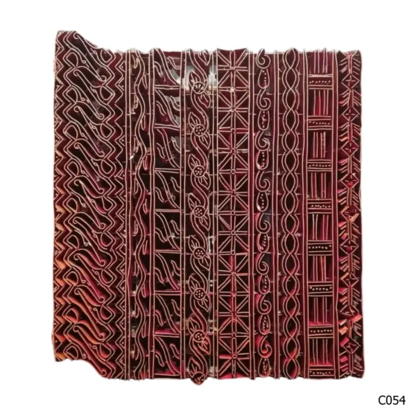 PESANAN PAJANGAN DEKORATIF CAP TEMBAGA ANTIK BATIK NYONYA INDO C051–C060 - Image 5