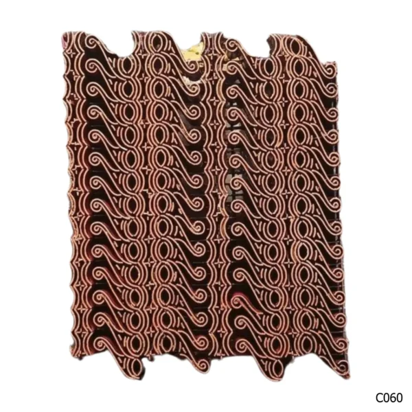 PESANAN PAJANGAN DEKORATIF CAP TEMBAGA ANTIK BATIK NYONYA INDO C051–C060 - Image 11