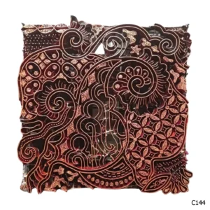 PESANAN PAJANGAN DEKORATIF CAP TEMBAGA ANTIK BATIK NYONYA INDO C141–C150