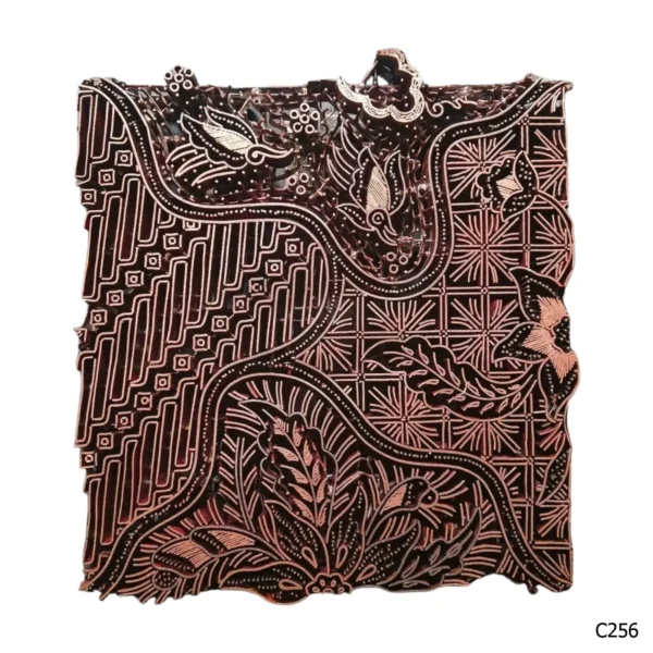 PESANAN PAJANGAN DEKORATIF CAP TEMBAGA ANTIK BATIK NYONYA INDO C251–C260 - Image 7