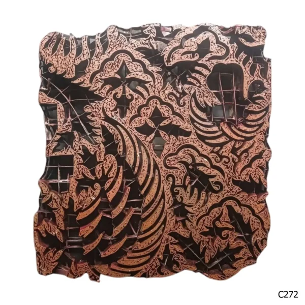 PESANAN PAJANGAN DEKORATIF CAP TEMBAGA ANTIK BATIK NYONYA INDO C271–C280 - Image 3