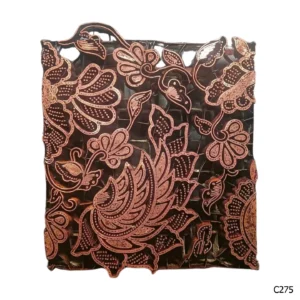 PESANAN PAJANGAN DEKORATIF CAP TEMBAGA ANTIK BATIK NYONYA INDO C271–C280