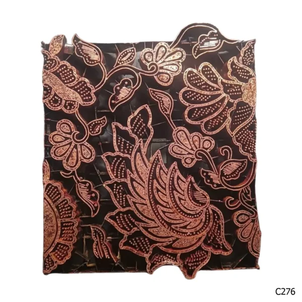 PESANAN PAJANGAN DEKORATIF CAP TEMBAGA ANTIK BATIK NYONYA INDO C271–C280 - Image 7