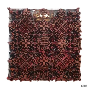 PESANAN PAJANGAN DEKORATIF CAP TEMBAGA ANTIK BATIK NYONYA INDO C301–C310