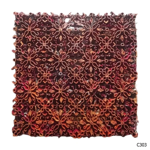 PESANAN PAJANGAN DEKORATIF CAP TEMBAGA ANTIK BATIK NYONYA INDO C301–C310 - Image 4