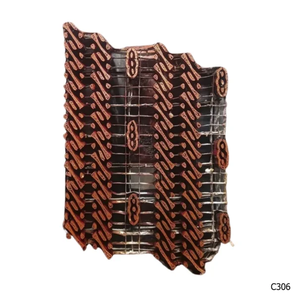 PESANAN PAJANGAN DEKORATIF CAP TEMBAGA ANTIK BATIK NYONYA INDO C301–C310 - Image 7