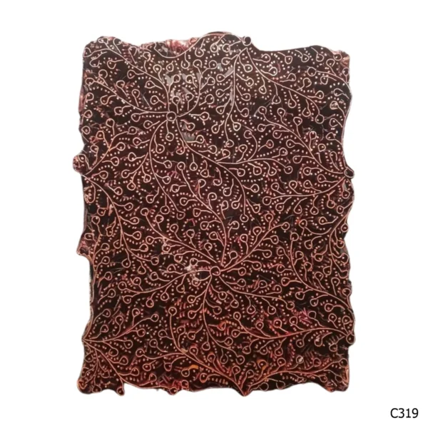 PESANAN PAJANGAN DEKORATIF CAP TEMBAGA ANTIK BATIK NYONYA INDO C311–C320 - Image 10