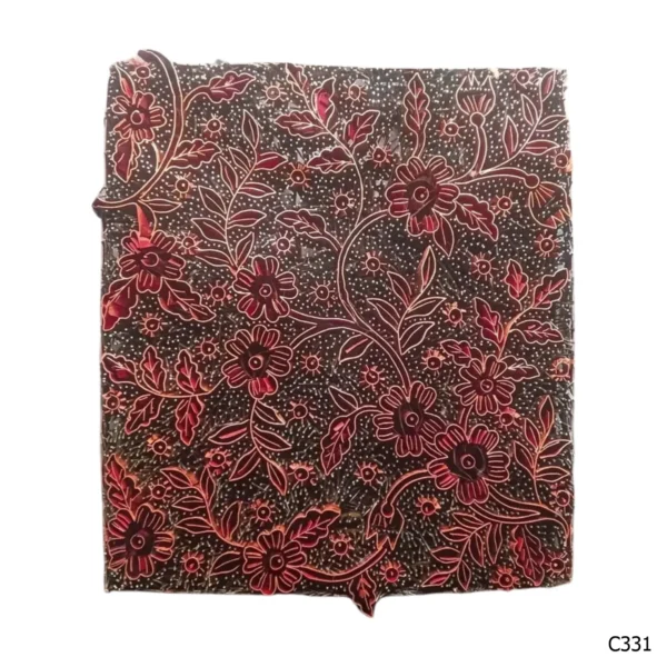 PESANAN PAJANGAN DEKORATIF CAP TEMBAGA ANTIK BATIK NYONYA INDO C331–C340 - Image 2