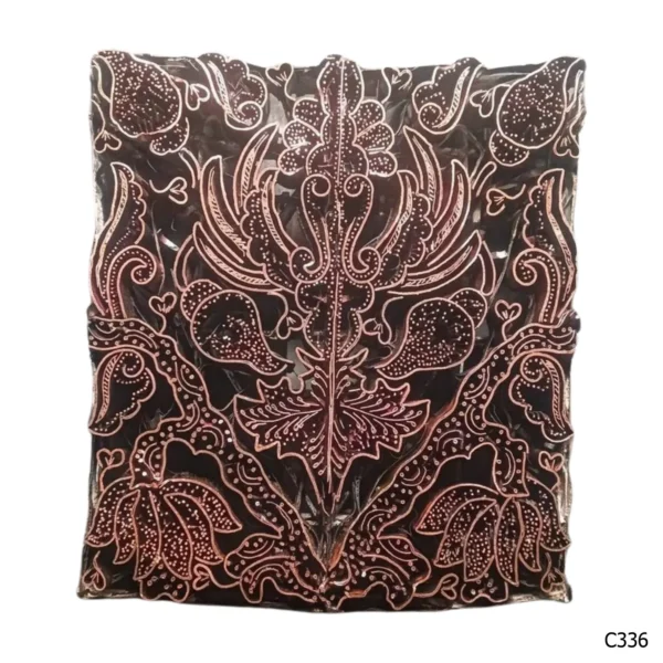 PESANAN PAJANGAN DEKORATIF CAP TEMBAGA ANTIK BATIK NYONYA INDO C331–C340
