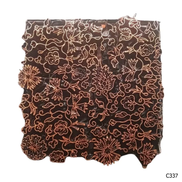 PESANAN PAJANGAN DEKORATIF CAP TEMBAGA ANTIK BATIK NYONYA INDO C331–C340 - Image 8