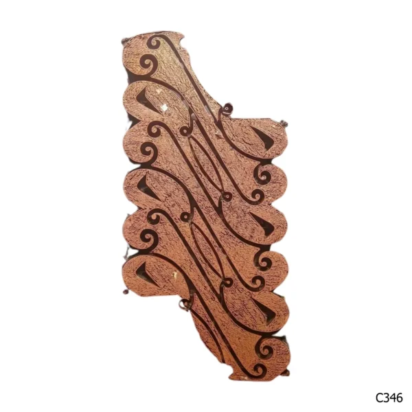 PESANAN PAJANGAN DEKORATIF CAP TEMBAGA ANTIK BATIK NYONYA INDO C341–C350 - Image 7