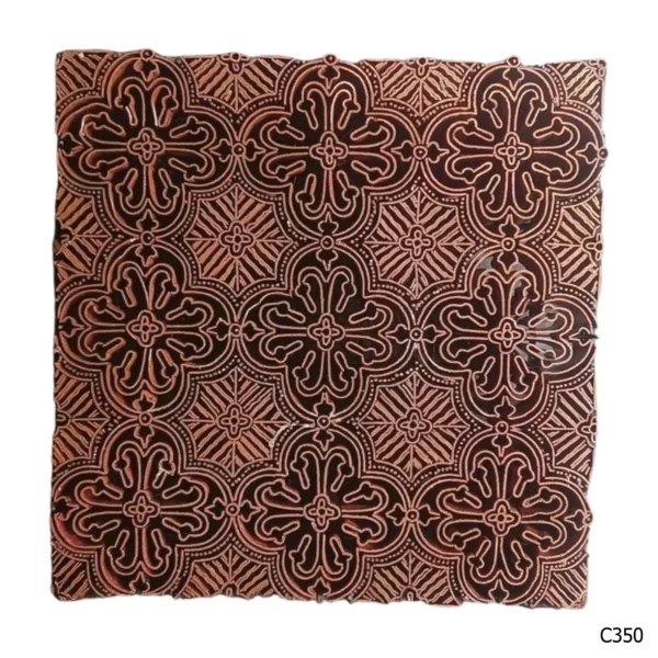 PESANAN PAJANGAN DEKORATIF CAP TEMBAGA ANTIK BATIK NYONYA INDO C341–C350