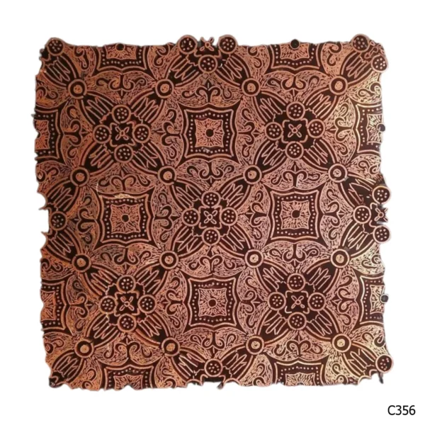 PESANAN PAJANGAN DEKORATIF CAP TEMBAGA ANTIK BATIK NYONYA INDO C351–C360