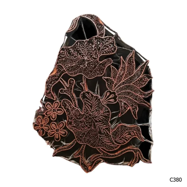 PESANAN PAJANGAN DEKORATIF CAP TEMBAGA ANTIK BATIK NYONYA INDO C371–C380 - Image 11