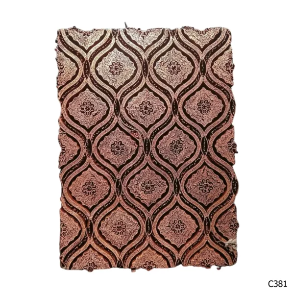 PESANAN PAJANGAN DEKORATIF CAP TEMBAGA ANTIK BATIK NYONYA INDO C381–C390 - Image 2