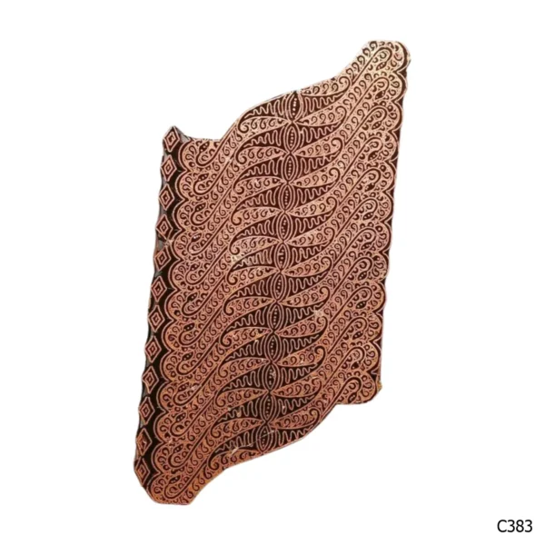 PESANAN PAJANGAN DEKORATIF CAP TEMBAGA ANTIK BATIK NYONYA INDO C381–C390 - Image 4