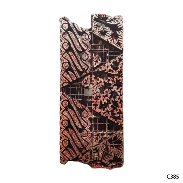 PESANAN PAJANGAN DEKORATIF CAP TEMBAGA ANTIK BATIK NYONYA INDO C381–C390 - Image 6