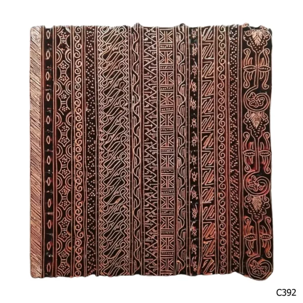 PESANAN PAJANGAN DEKORATIF CAP TEMBAGA ANTIK BATIK NYONYA INDO C391–C400 - Image 3