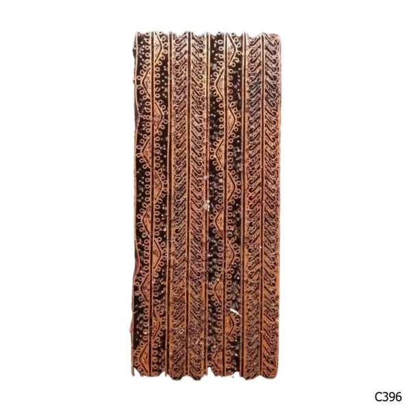 PESANAN PAJANGAN DEKORATIF CAP TEMBAGA ANTIK BATIK NYONYA INDO C391–C400 - Image 7