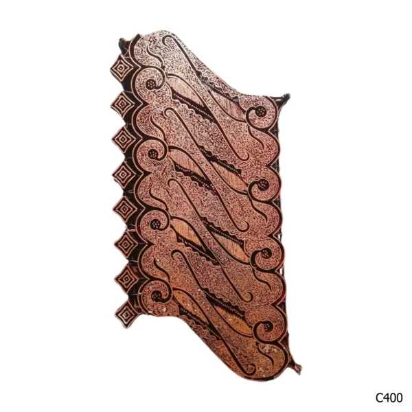 PESANAN PAJANGAN DEKORATIF CAP TEMBAGA ANTIK BATIK NYONYA INDO C391–C400 - Image 11
