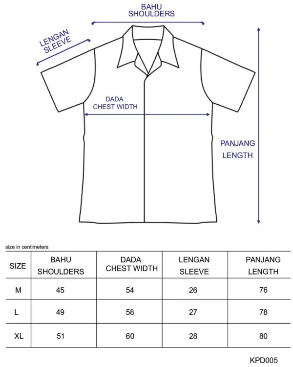 KEMEJA HEM LENGAN PENDEK PRIA WARNA MERAH BATA, RAYON TWILL MOTIF RUMPUN DAUN ETNIK, EKSKLUSIF MOREZ - Image 5