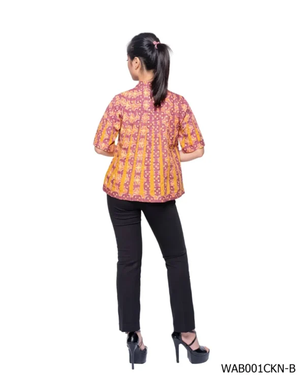 BATIK BLOUSE KATUN PATOLA KUNING LIMITED MISSELLE - Image 4
